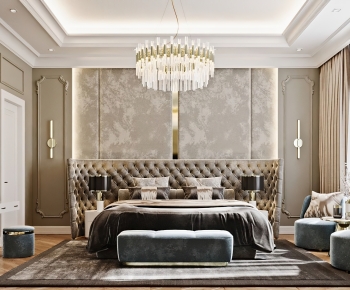 French Style Bedroom-ID:294478896