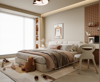 Modern Child's Bed-ID:889260833