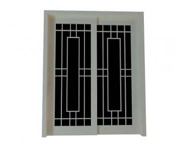 New Chinese Style Sliding Door-ID:763907911