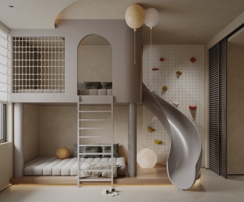 Wabi-sabi Style Children's Room-ID:100801039
