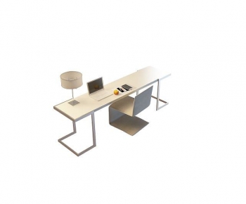 Modern Office Desk And Chair-ID:134588005