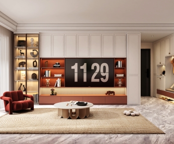 French Style A Living Room-ID:475514899