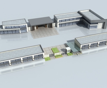 Modern Appearance Of Commercial Building-ID:866806037