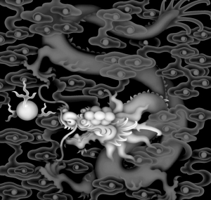 黑白灰度凹凸图-ID:594347955