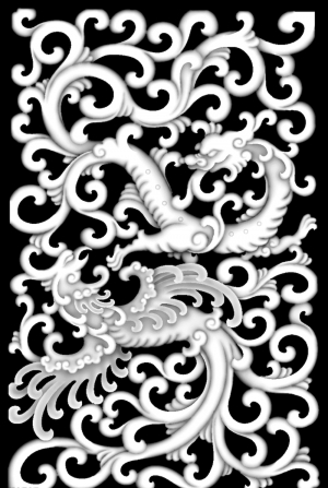 黑白灰度凹凸图-ID:769359114