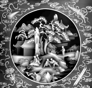 黑白灰度凹凸图-ID:668066987