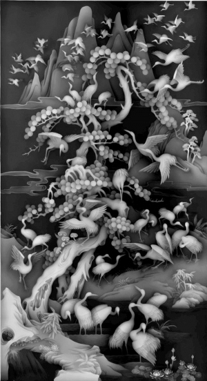 ModernBump Black And White