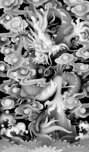 ModernBump Black And White