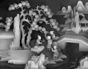 ModernBump Black And White