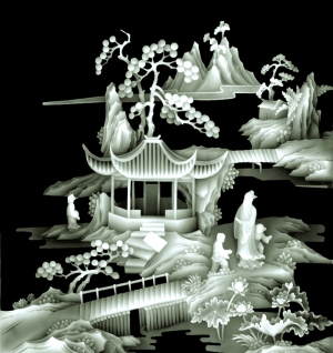 黑白灰度凹凸图-ID:797358045