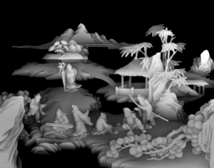 ModernBump Black And White