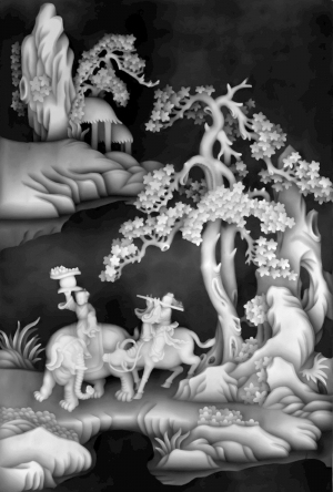 ModernBump Black And White