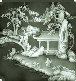 ModernBump Black And White