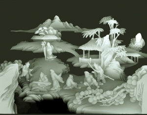 ModernBump Black And White