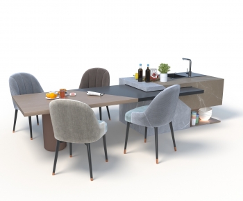 Modern Dining Table And Chairs-ID:219780928