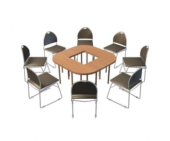 Modern Office Desk And Chair-ID:608361969