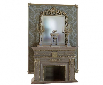 European Style Fireplace-ID:209810028