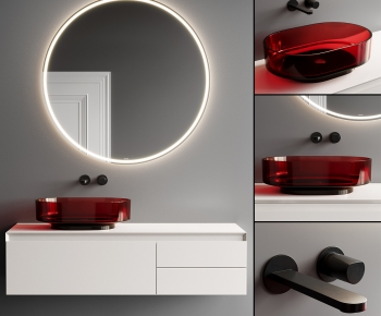 Modern Bathroom Cabinet-ID:593470107