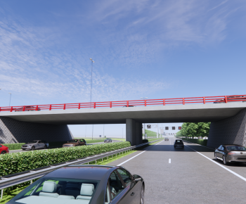New Chinese Style Bridge-ID:385441063