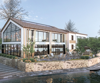 New Chinese Style Appearance Of Commercial Building-ID:240627057