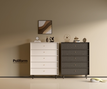 Poliform现代实木斗柜组合-ID:406773092