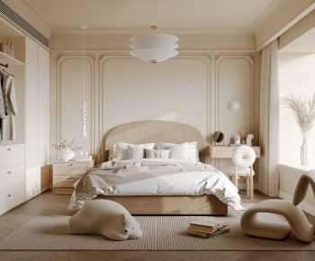 French Style Girl's Room Daughter's Room-ID:818479066