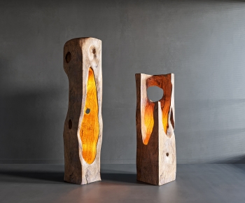Wabi-sabi Style Floor Lamp-ID:693020847