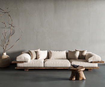 Wabi-sabi Style Multi Person Sofa-ID:535196079