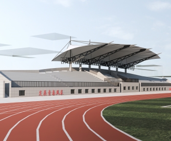 Modern Outdoor Sports Stadium-ID:649595984