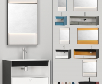 Modern Bathroom Cabinet-ID:128892906