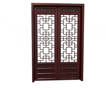 Chinese Style Double Door-ID:401303058