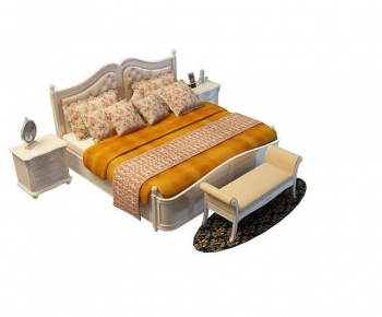 French Style Double Bed-ID:687098037