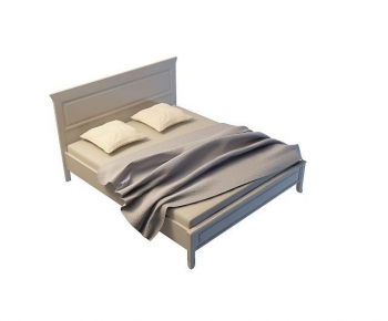 Modern Double Bed-ID:980818034