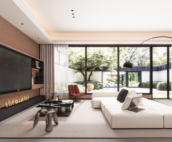 Modern A Living Room-ID:307056906