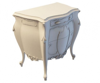 European Style Bedside Cupboard-ID:467929837