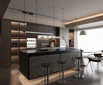 Modern Dining Room-ID:746210107