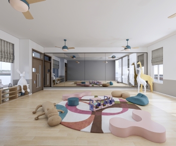 Modern Dance Classroom-ID:802669578