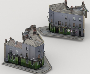 Modern Appearance Of Commercial Building-ID:350409033