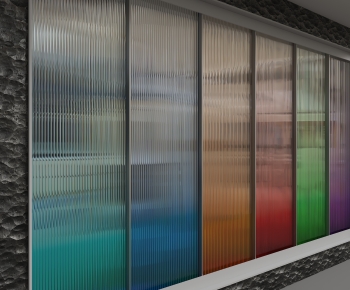 Modern Glass Screen Partition-ID:752855063