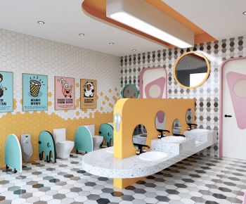 Modern Children's Restroom-ID:243874072