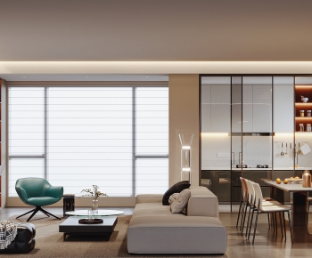 Modern A Living Room-ID:909883027