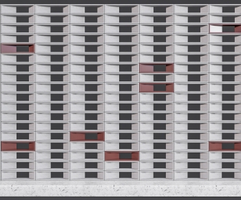 Modern Cement Brick Screen Partition-ID:214242949