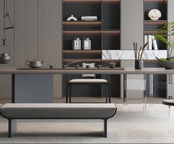 New Chinese Style Tea Tables And Chairs-ID:975250015