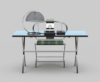 Modern Computer Desk And Chair-ID:678129918