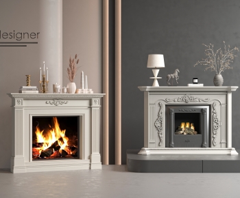 French Style Fireplace-ID:735897065