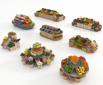 Modern Supermarket Shelf-ID:783127079
