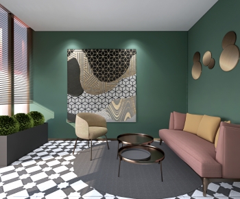Modern Reception Room-ID:489866027