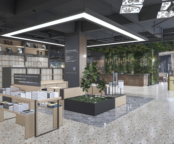 Modern Bookstore Book Bar-ID:693676954