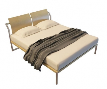 Modern Double Bed-ID:207916021