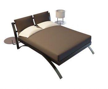 Modern Double Bed-ID:271127945